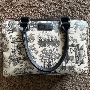 Like New Disney’s Haunted Mansion Toile Satchel